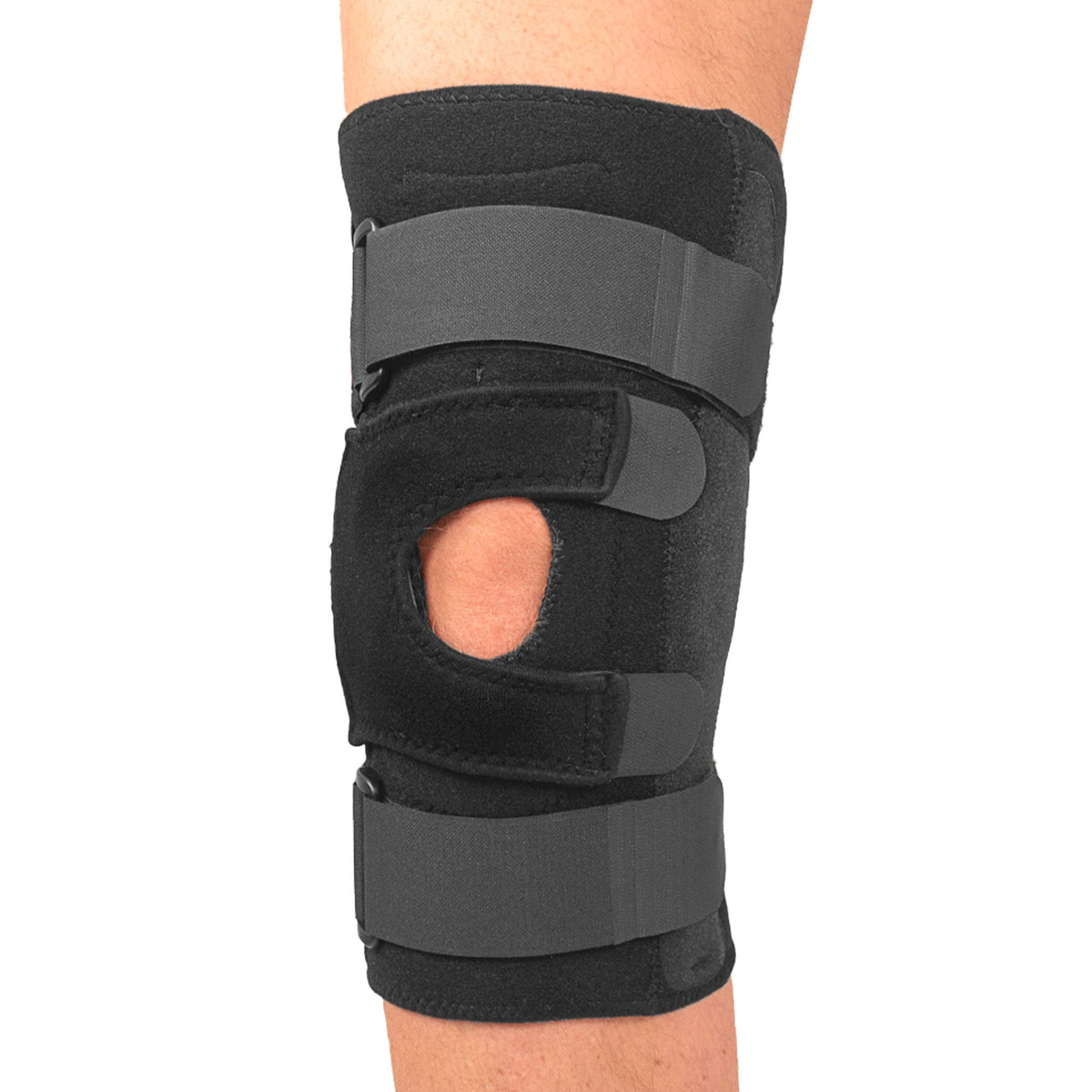 Hinged Lateral-J Patella Stabilizer – Adjustable Knee Brace for Patellar Tracking