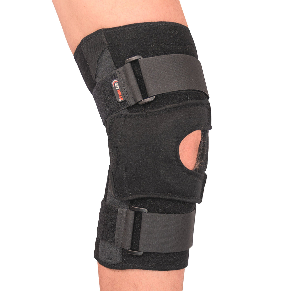 Hinged Lateral-J Patella Stabilizer – Adjustable Knee Brace for Patellar Tracking