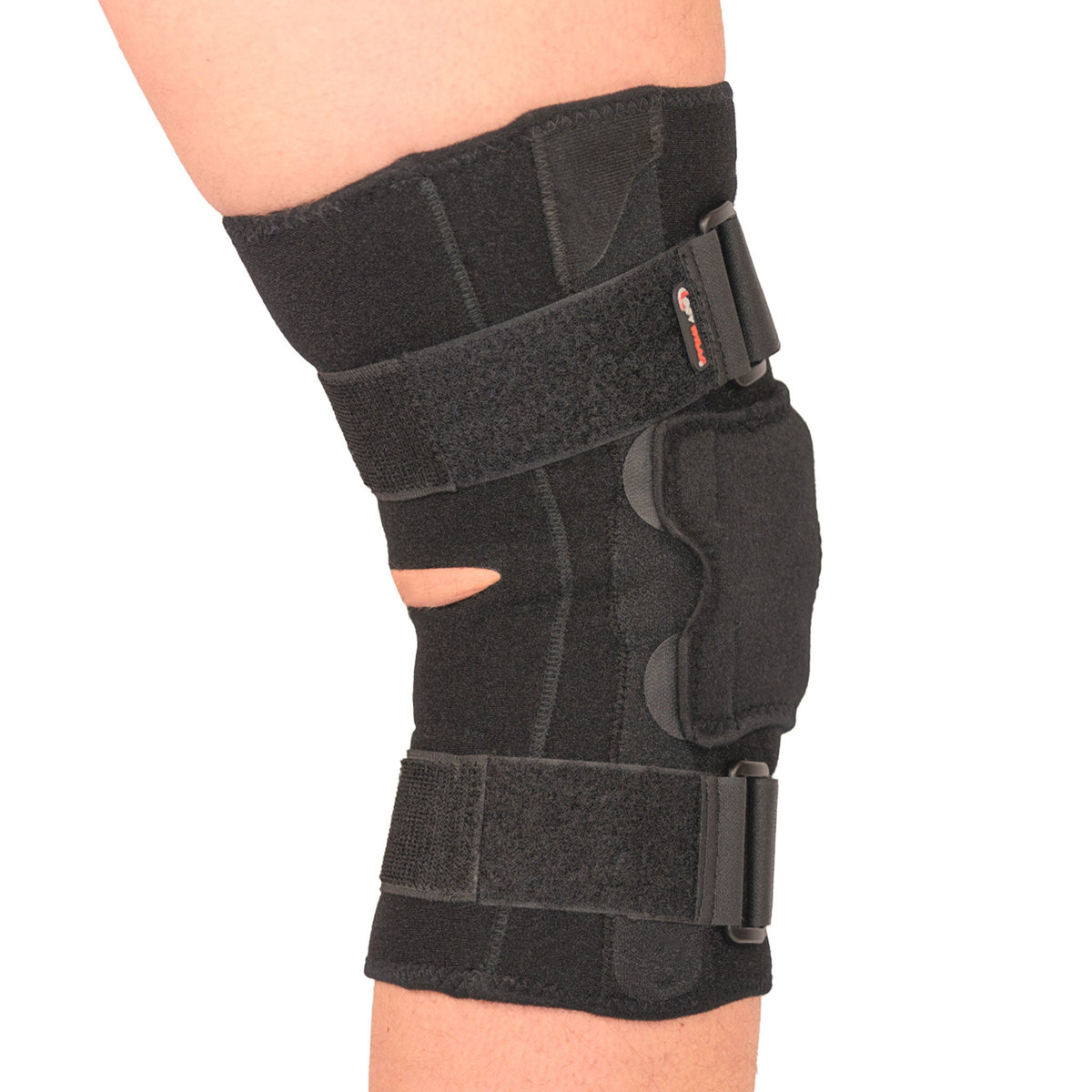 Hinged Lateral-J Patella Stabilizer – Adjustable Knee Brace for Patellar Tracking