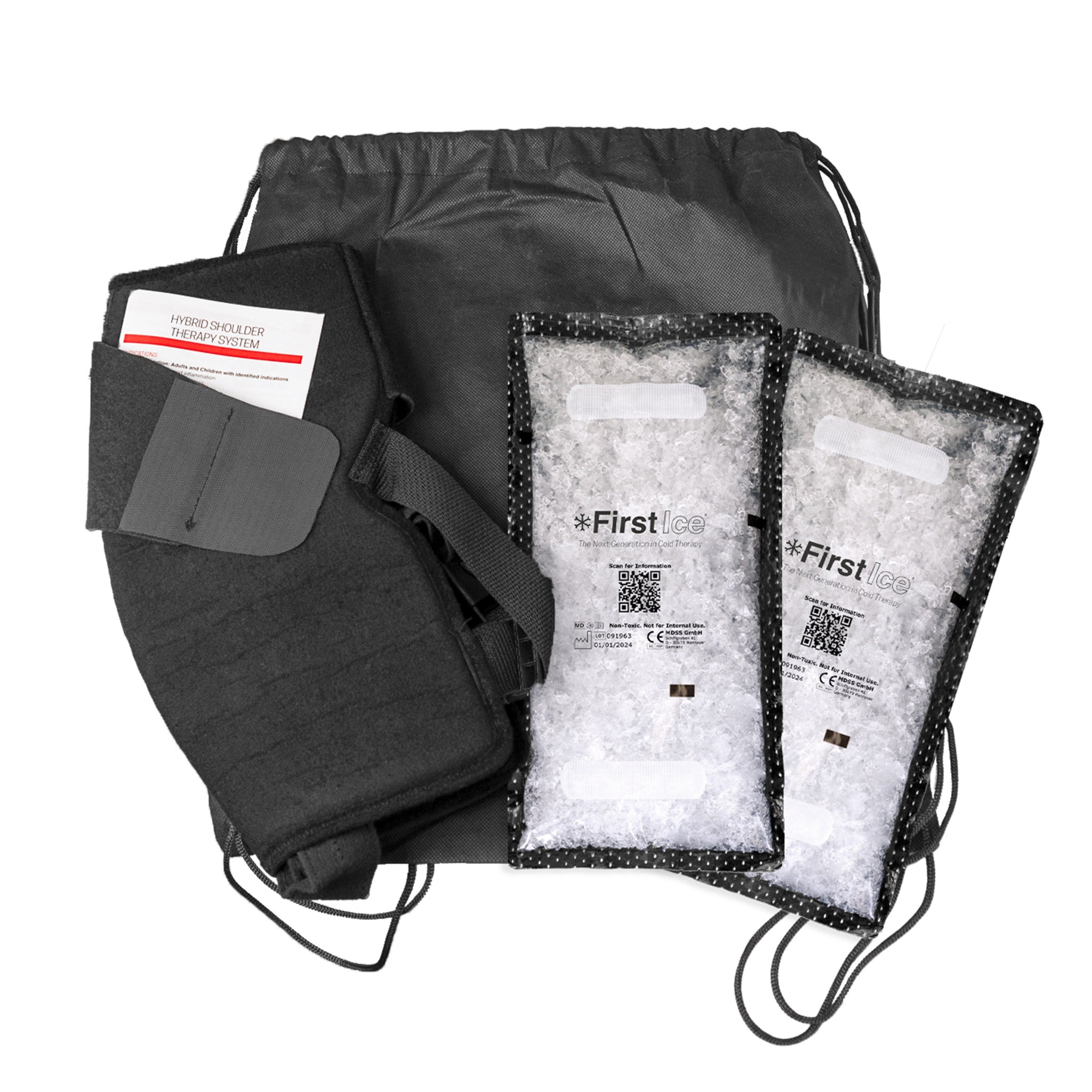 Hybrid Shoulder Therapy System – Hot & Cold Compression Wrap