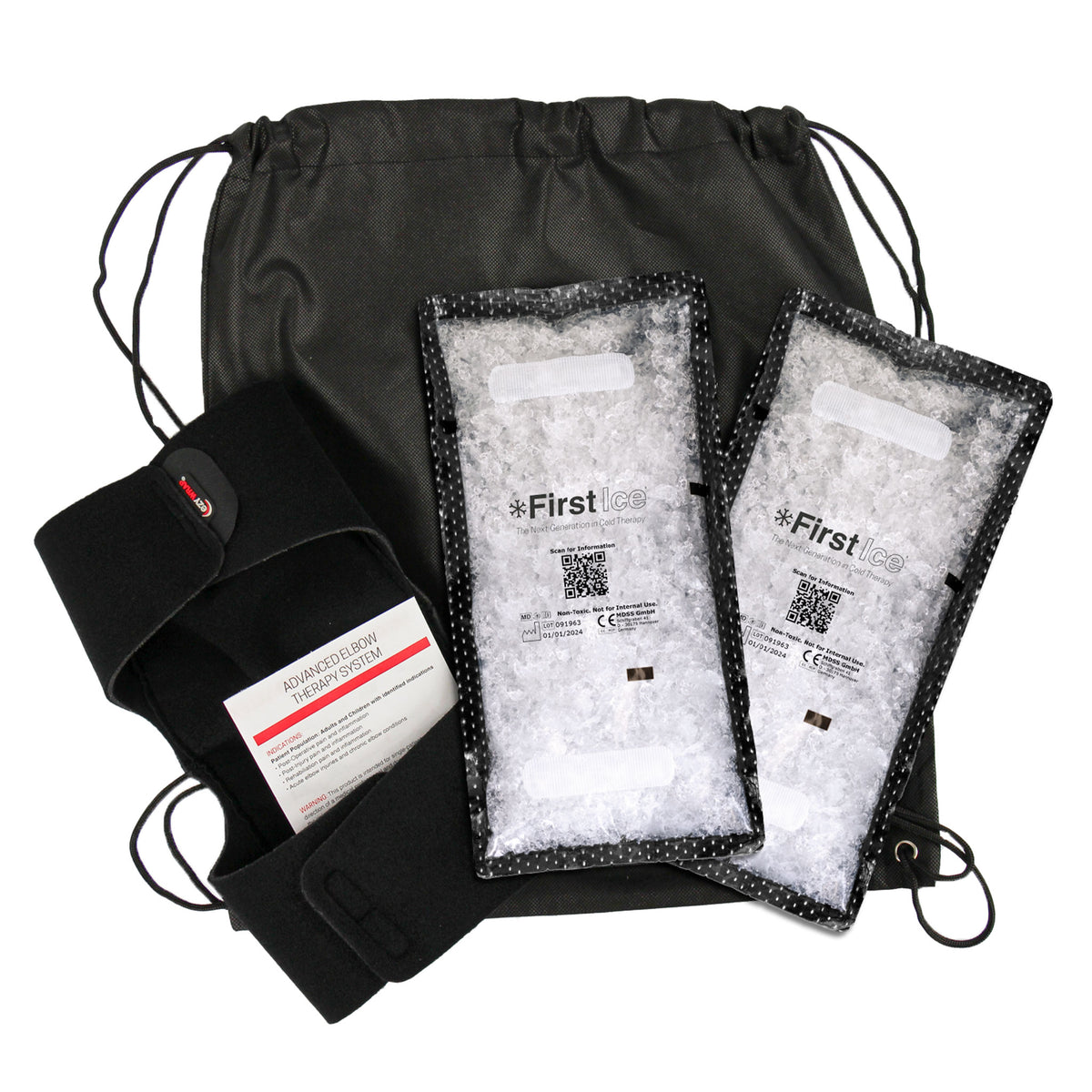 Advanced Elbow Compression Therapy System – Hot & Cold Relief