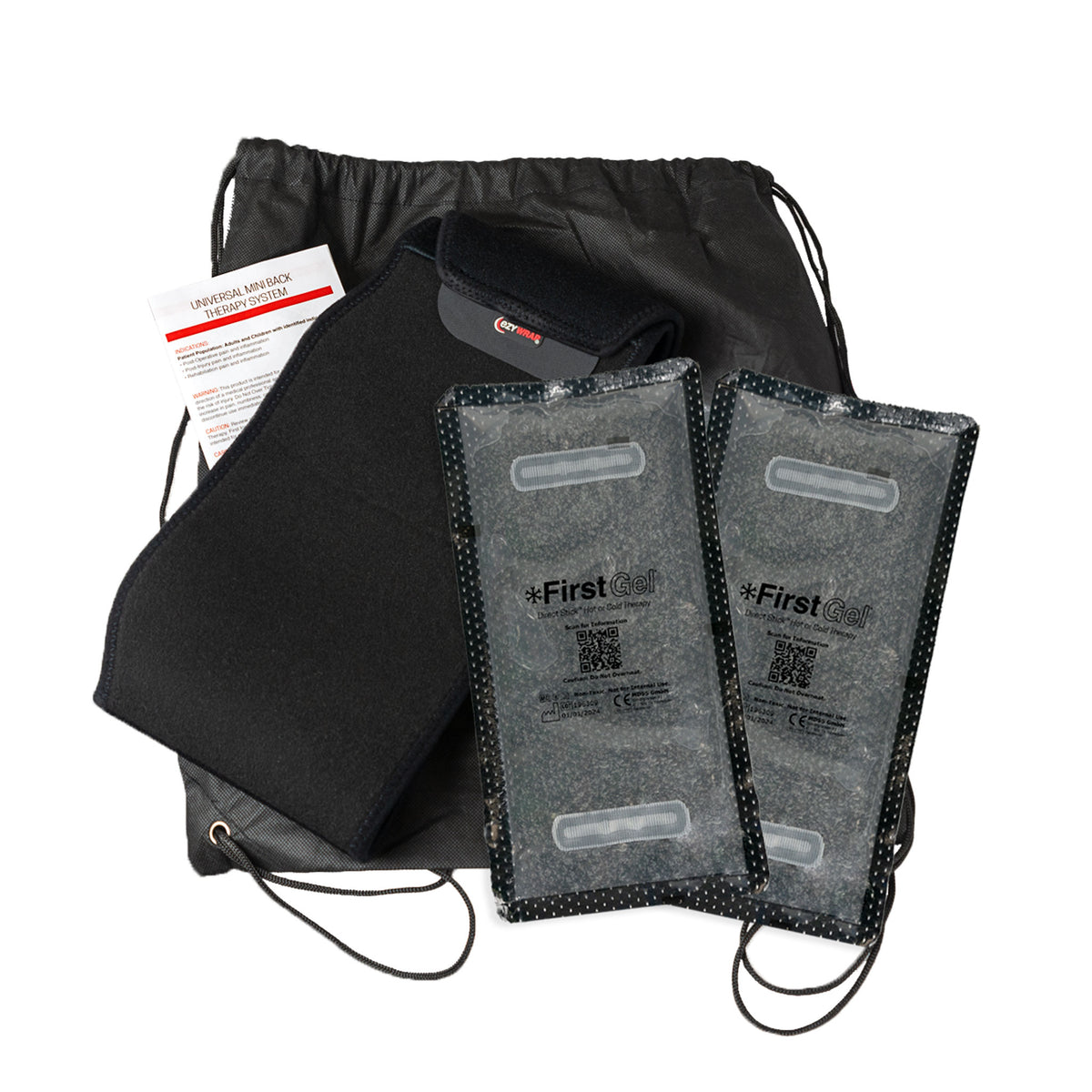 Universal Mini Back Therapy Wrap – Hot & Cold Compression System