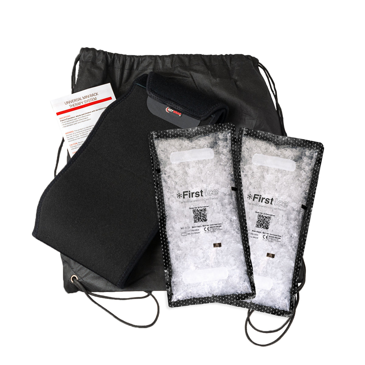 Universal Mini Back Therapy Wrap – Hot & Cold Compression System