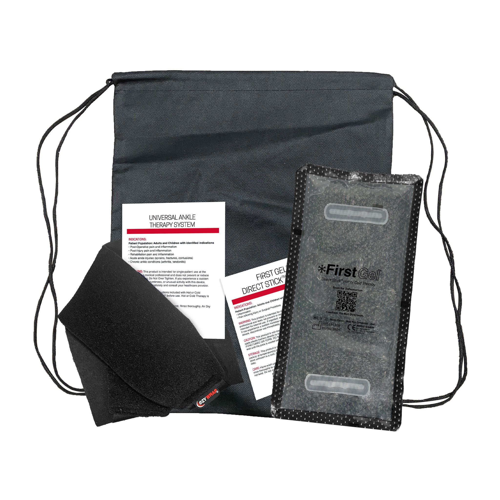 Universal Ankle Therapy System – Hot & Cold Compression Wrap