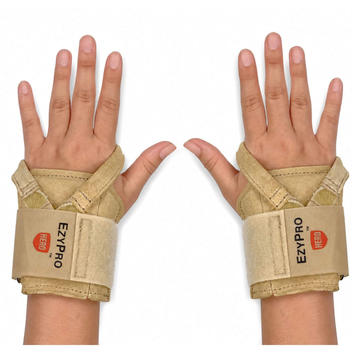 Ezy Pro Gymnast Wrist Brace pair providing gymnastics wrist support for tumbling, pommel horse, bars and vault training