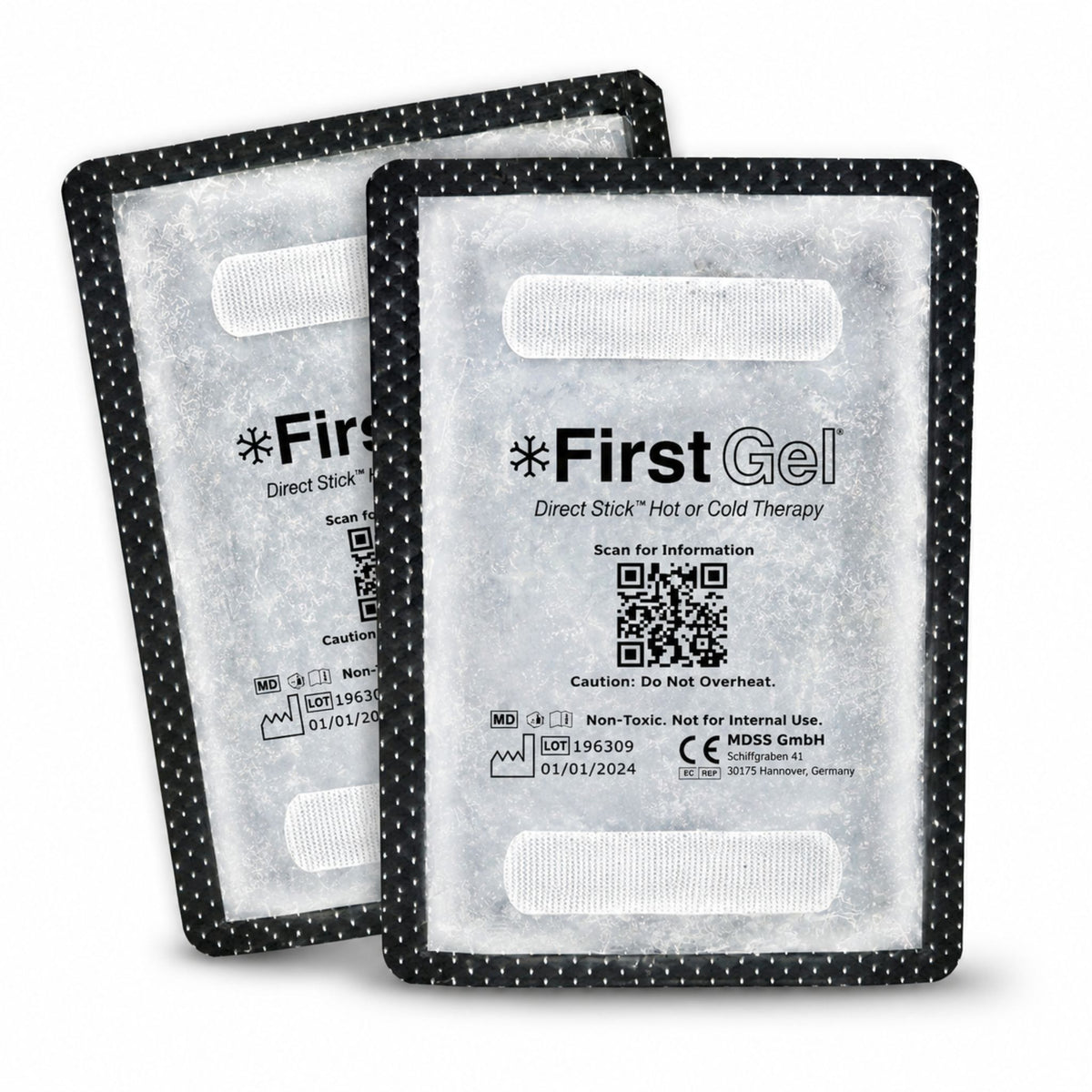 Reusable Hot & Cold Therapy Gel Packs | Ice Pack & Heat Pack for Pain Relief | First Gel® Direct Stick™