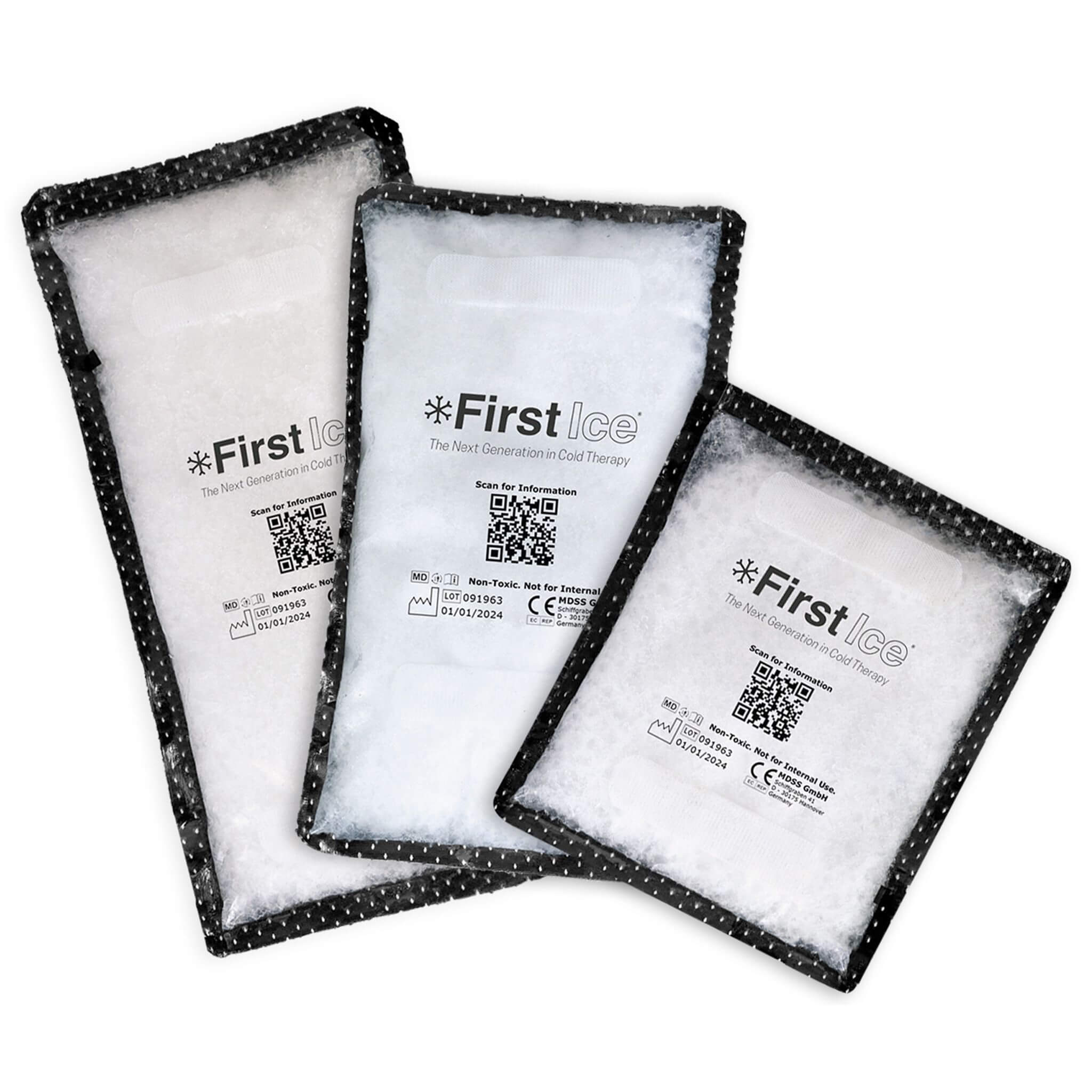 260117-01 ①GOODYEAR ICE NAVI8スタッド+SMACK First Ice® Direct Stick™ - Long-Lasting Cold Therapy Pack | EzyWrap