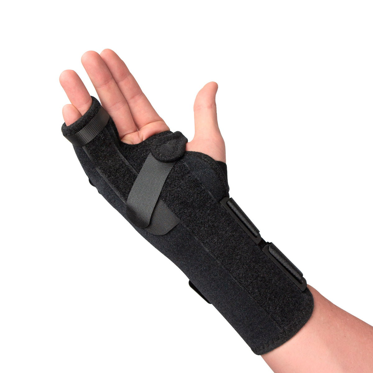 Boxer fracture orthosis supporting wrist and hand while allowing finger movement - 283265, 283262, 283266, 283263, 283267, 282550, 283268, 283264