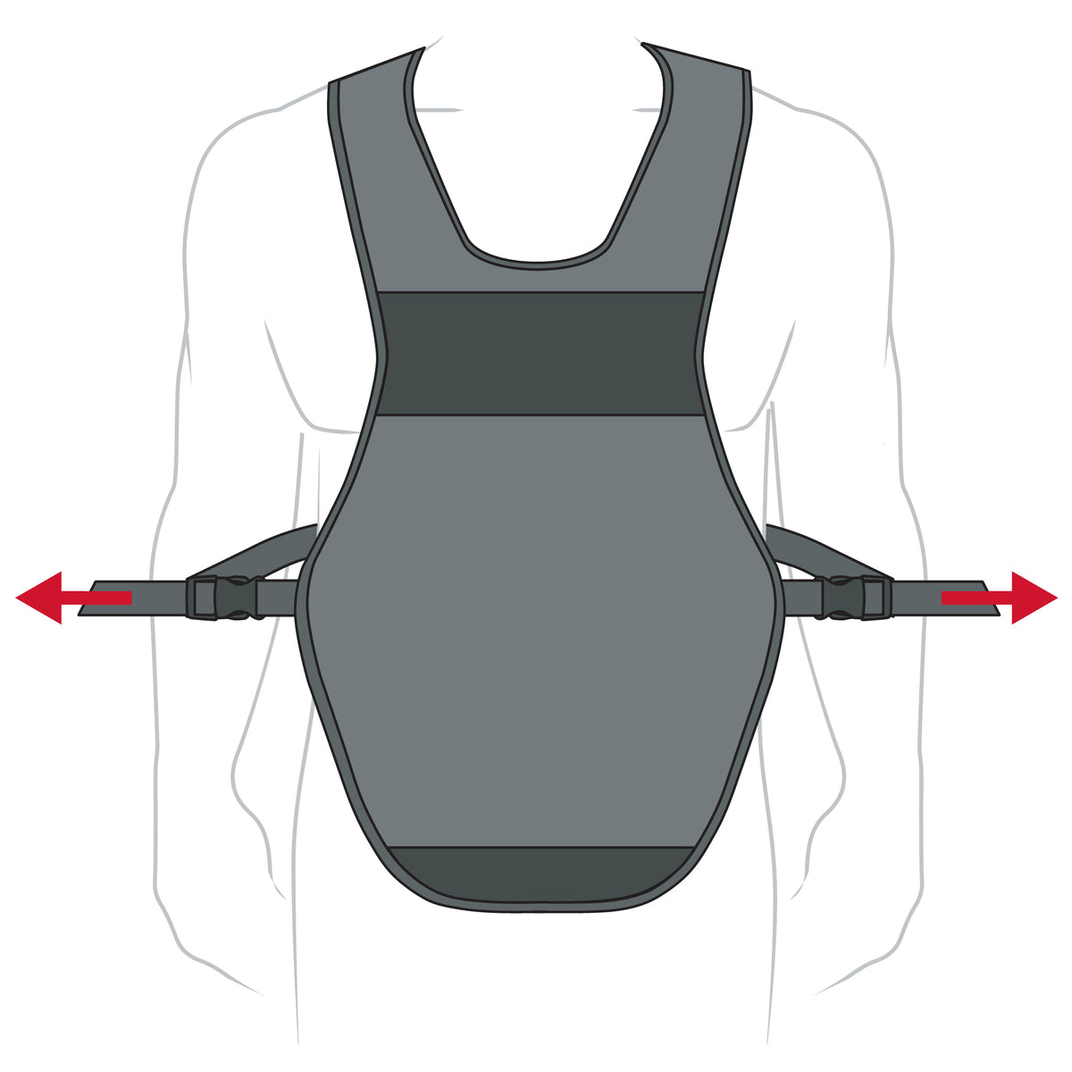 Vest Shoulder Immobilizer – Post-Op & Injury Shoulder Support Brace