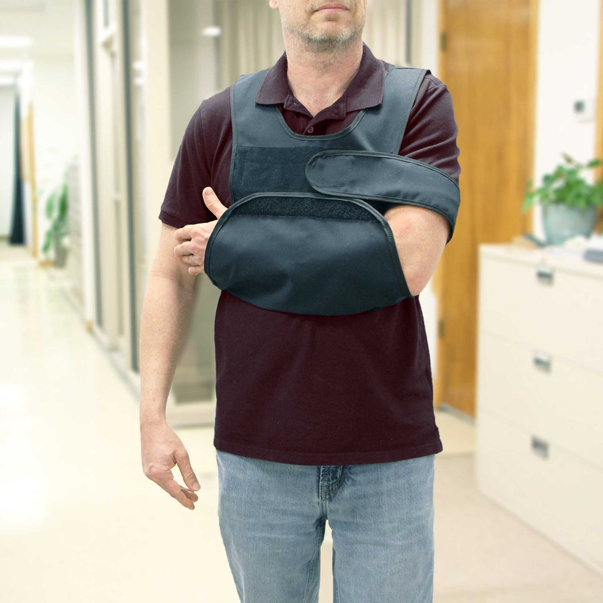 Vest Shoulder Immobilizer – Post-Op & Injury Shoulder Support Brace