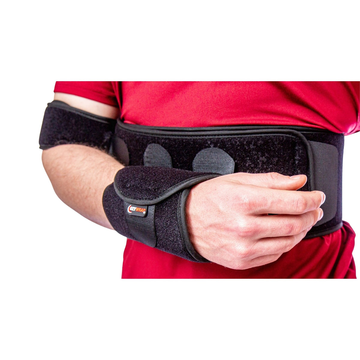 Torso shoulder immobilizer brace worn for injury recovery and arm stabilization - 283025, 284811, 284815, 284813