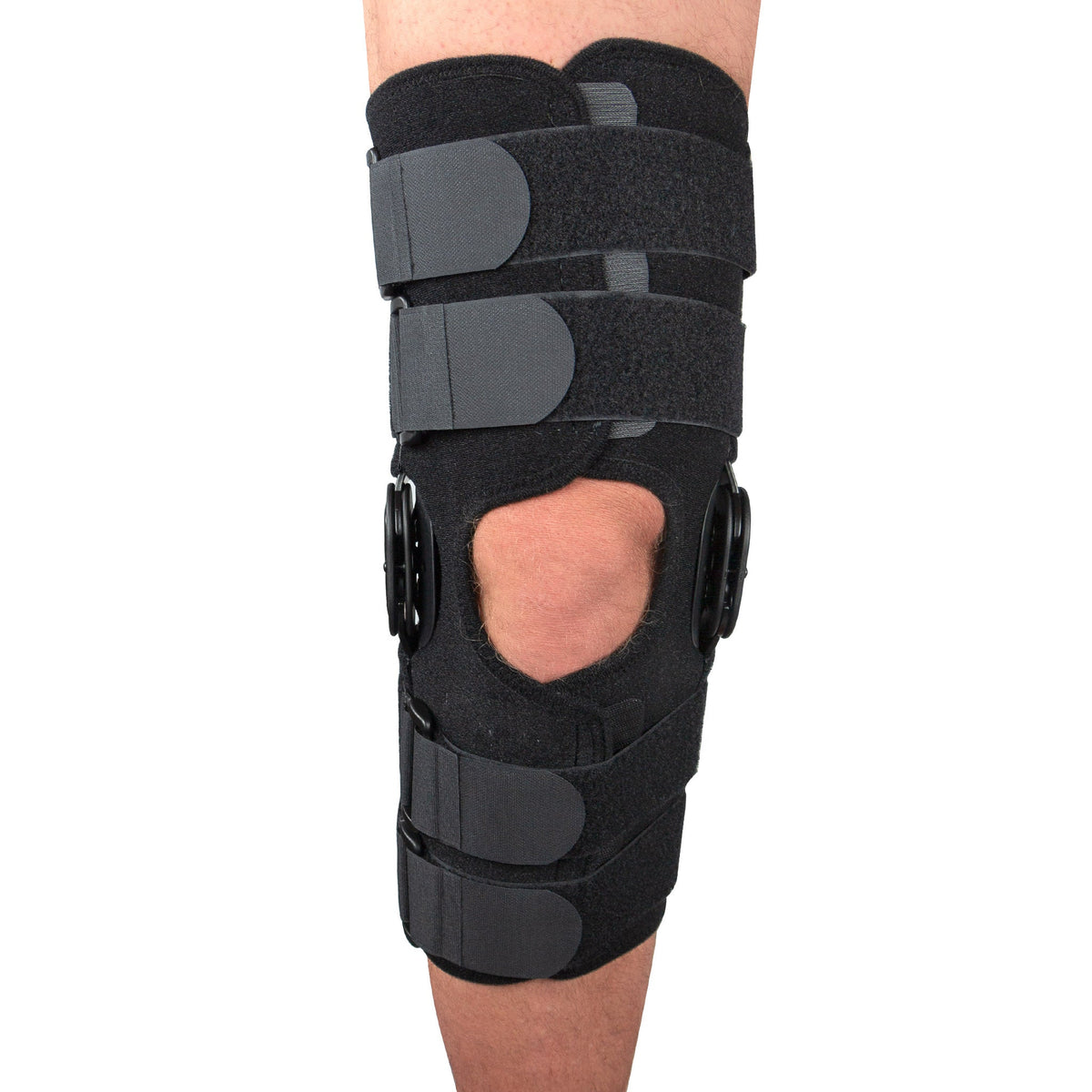 Rally Hinged Knee Wrap – Adjustable ROM Stabilizing Knee Brace