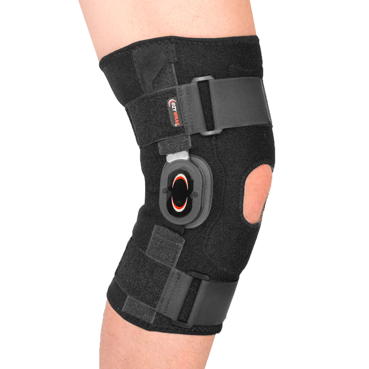 Rally Hinged Knee Brace (Pull-Up) – Adjustable Dual-Axis Support