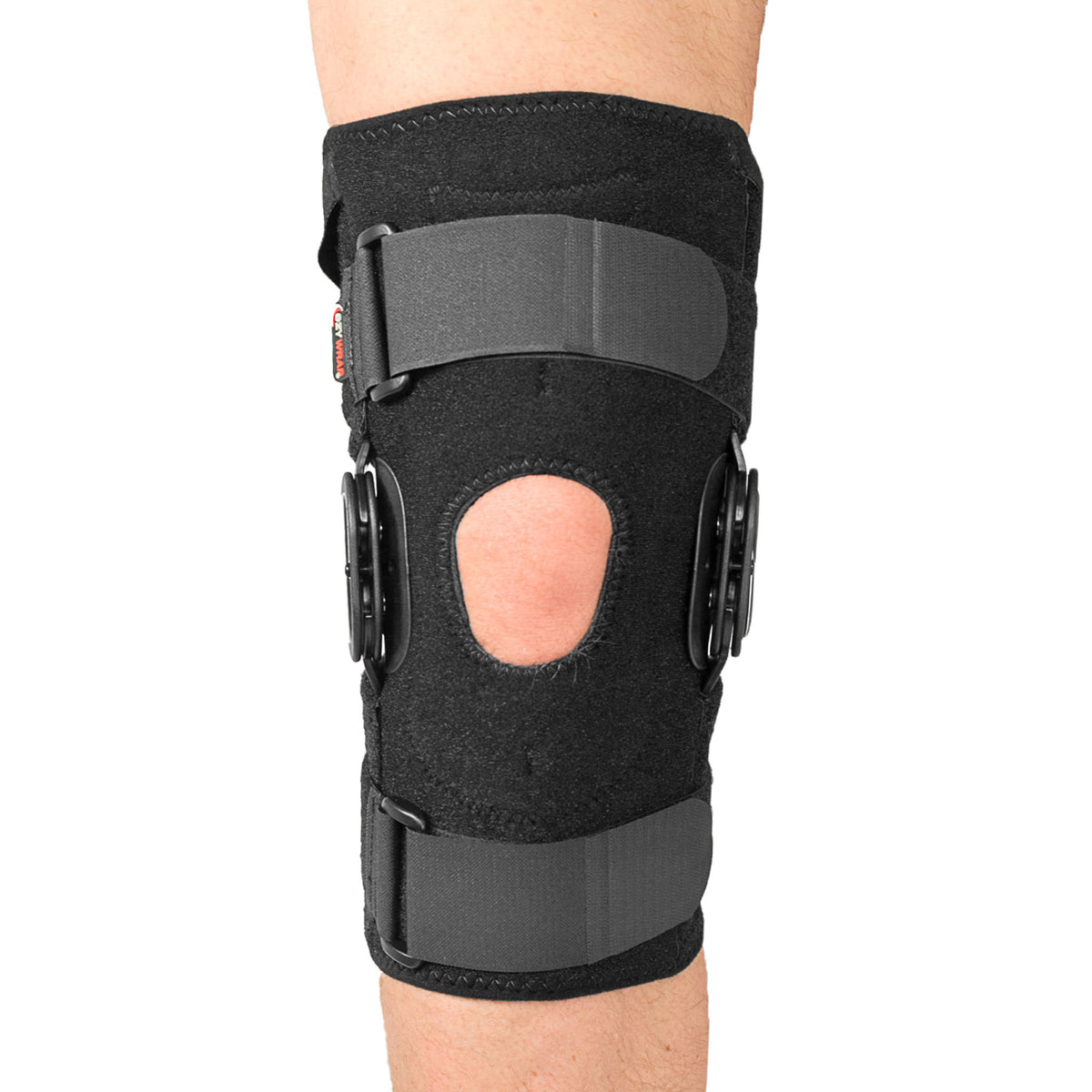 Rally Hinged Knee Brace (Pull-Up) – Adjustable Dual-Axis Support