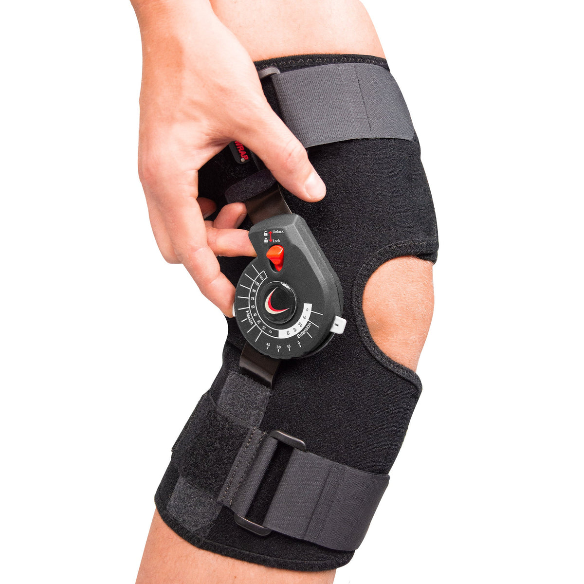 Rally ROM Hinged Knee Brace (Wrap) – Adjustable Range-of-Motion Support