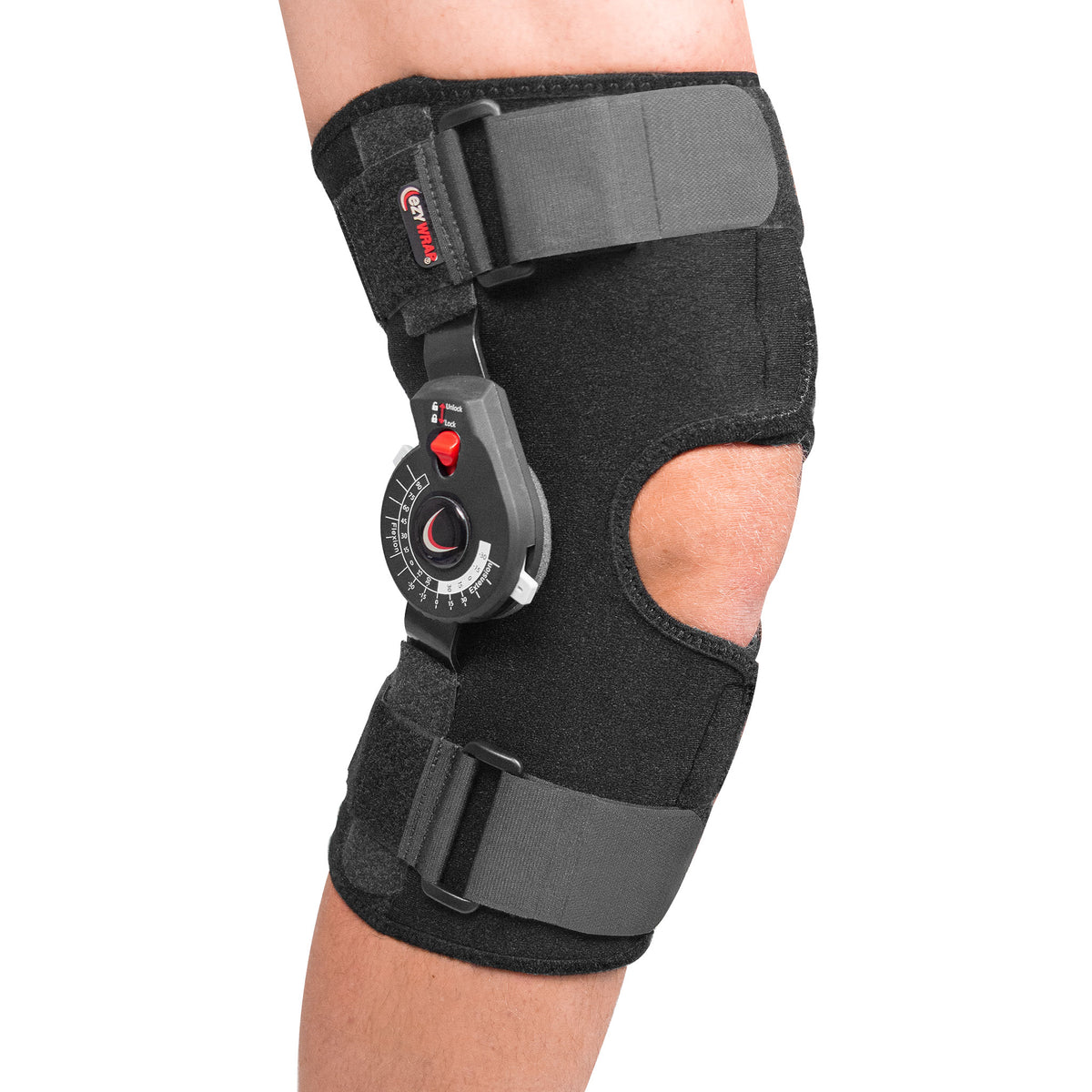 Rally ROM Hinged Knee Brace (Wrap) – Adjustable Range-of-Motion Support