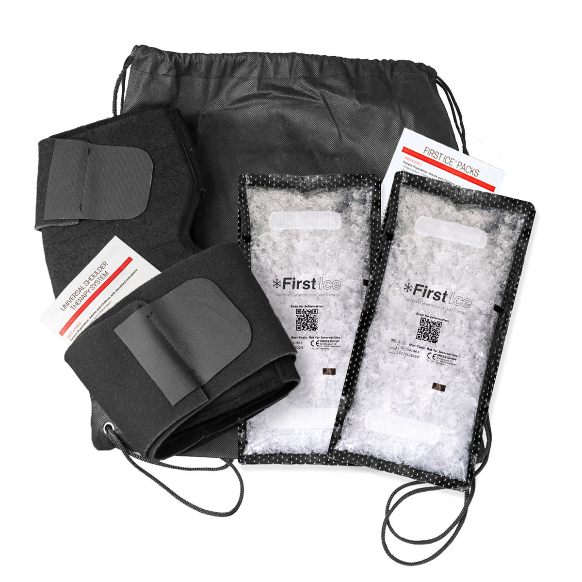 Universal Shoulder Therapy Wrap for Pain Relief & Recovery