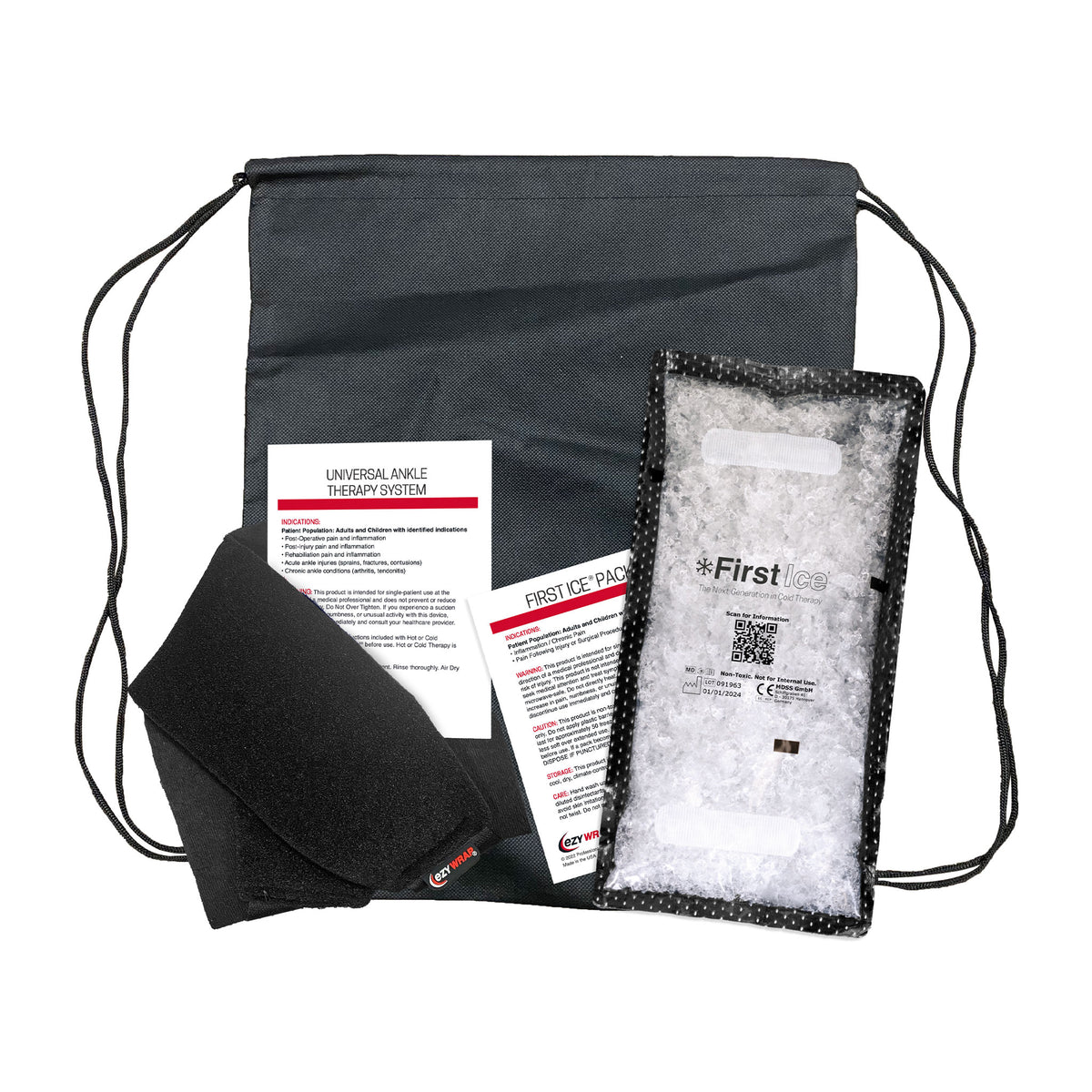 Universal Ankle Therapy System – Hot & Cold Compression Wrap
